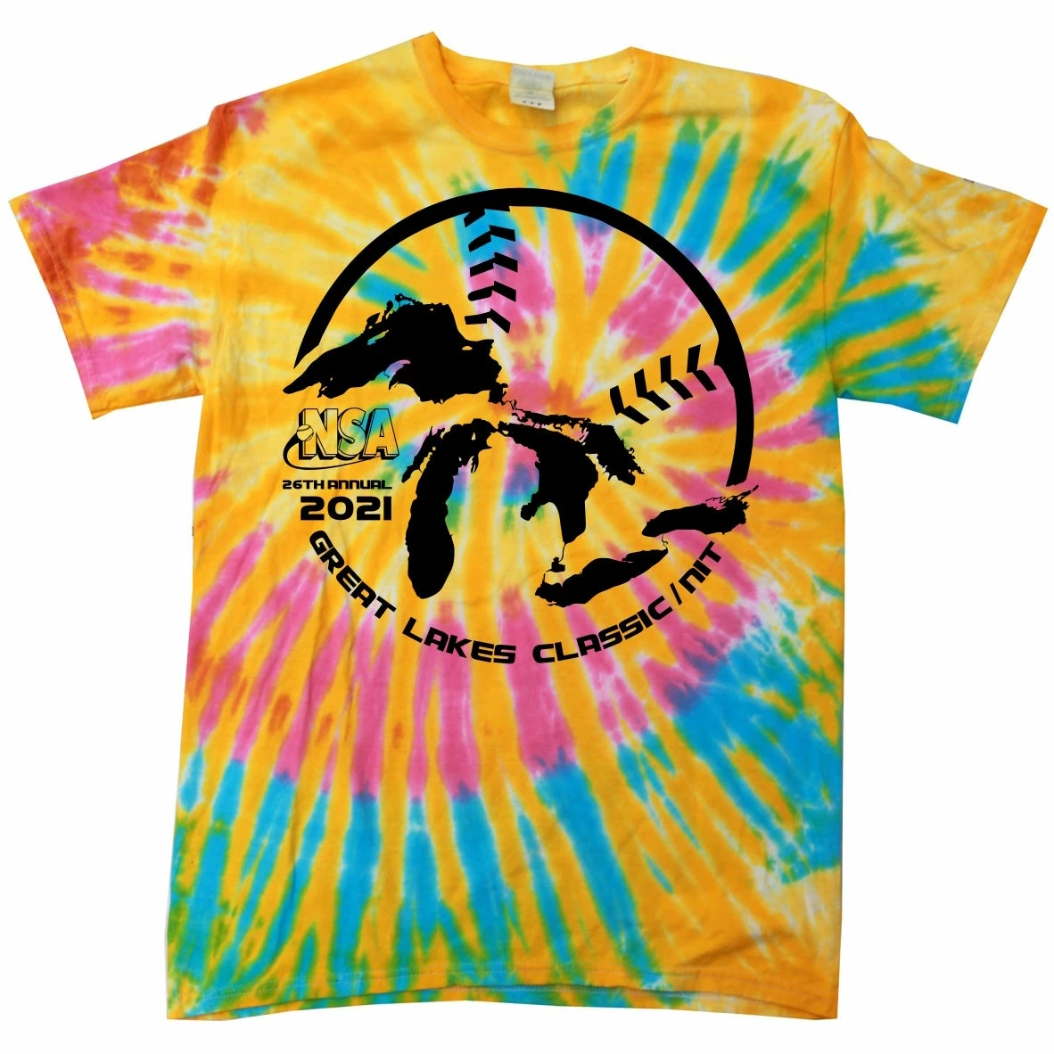 DSG Apparel 2021 NSA Great Lakes Classic / NIT Fastpitch Tournament T-Shirt 3 DSG Apparel 2021 NSA Great Lakes Classic / NIT Fastpitch Tournament T-Shirt