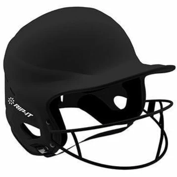 Rip It Vision Pro Matte Fastpitch Softball Batting Helmet with Mask: VIS 5 Rip It Vision Pro Matte Fastpitch Softball Batting Helmet with Mask: VIS - Image 3