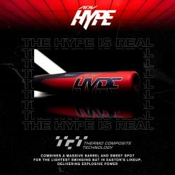2022 Easton ADV Hype -3 BBCOR Baseball Bat: BB22HYP 16 2022 Easton ADV Hype -3 BBCOR Baseball Bat: BB22HYP -Diamond Sport Gear Online Shop Hype TechGraphics Thermo 2