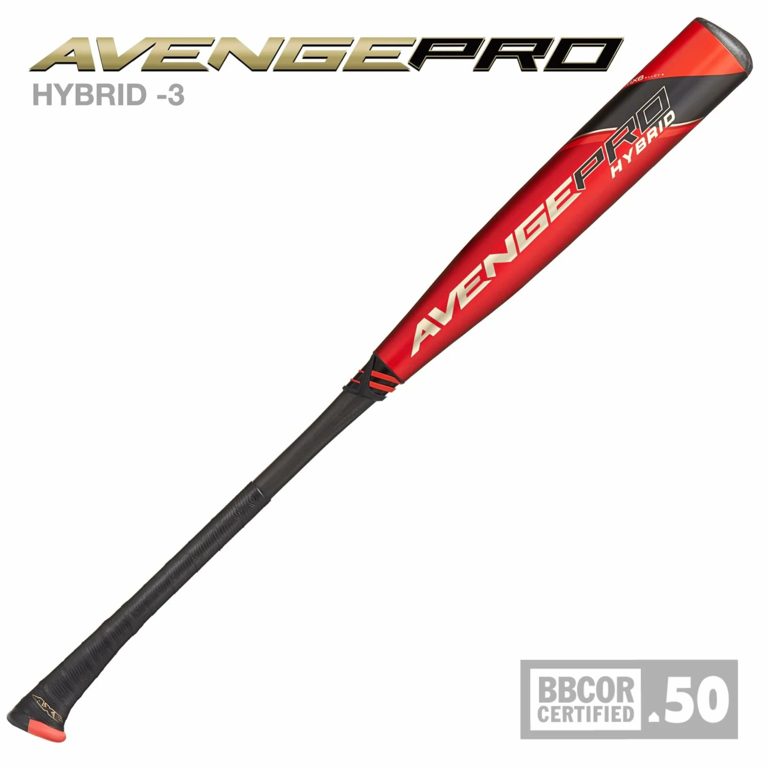 2022 AXE Avenge Pro Hybrid -3 BBCOR Baseball Bat: L130JP 4 2022 AXE Avenge Pro Hybrid -3 BBCOR Baseball Bat: L130JP - Image 2