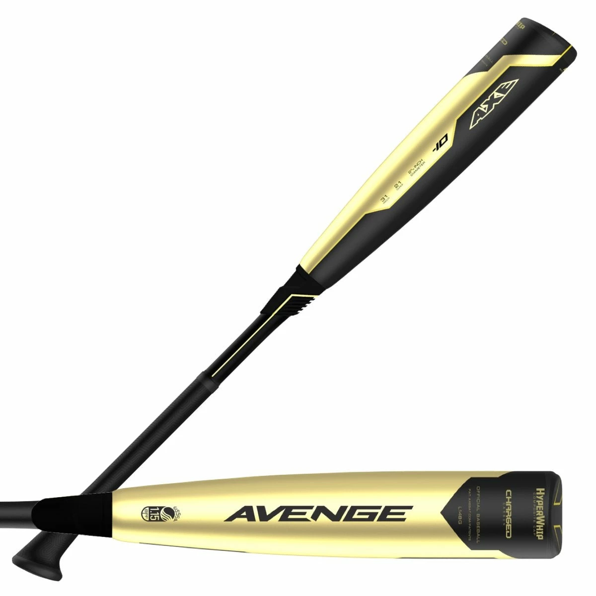 2019 AXE Avenge -10 (2 3/4") USSSA Baseball Bat: L148G-NW USED 4 2019 AXE Avenge -10 (2 3/4") USSSA Baseball Bat: L148G-NW USED - Image 3