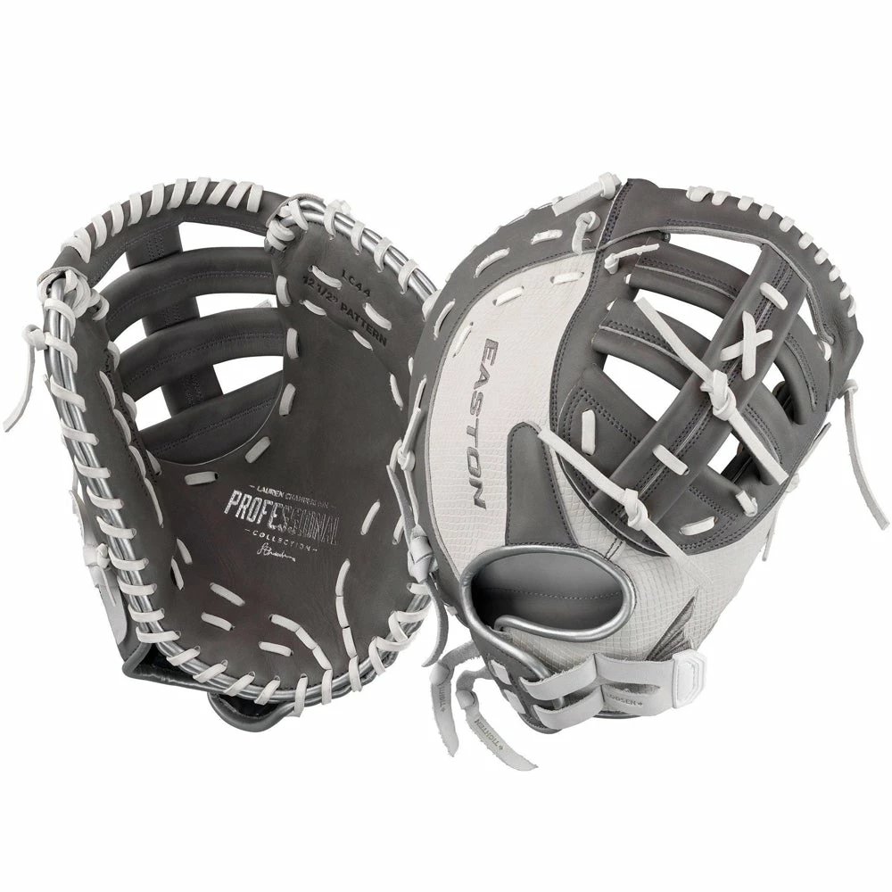 Easton Lauren Chamberlain Professional Collection Signature Series 12.5" Fastpitch First Base Mitt: LC44 7 Easton Lauren Chamberlain Professional Collection Signature Series 12.5" Fastpitch First Base Mitt: LC44 - Image 5