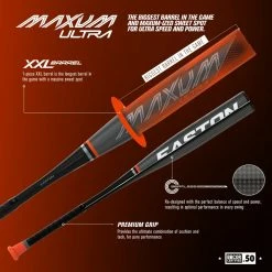 2021 Easton Maxum Ultra -3 BBCOR Baseball Bat: BB21MX -Diamond Sport Gear Online Shop MAXUMULTRA ANATOMY BBCOR2500x