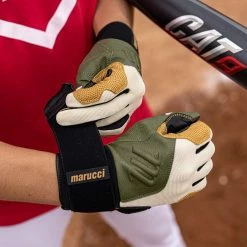 Marucci Blacksmith Adult Batting Gloves: MBGBKSMFW -Diamond Sport Gear Online Shop MBGBKSMFW GR TN 2 08330.1629734253