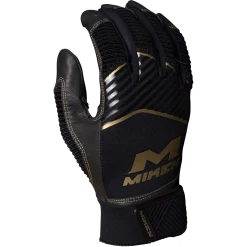 Miken Adult Batting Gloves: MBGGLD -Diamond Sport Gear Online Shop MBGGLDblack1