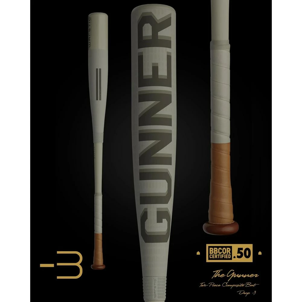 DEMO 2022 Warstic Gunner -3 BBCOR Baseball Bat: MBGNR22GY3 DEMO 7 DEMO 2022 Warstic Gunner -3 BBCOR Baseball Bat: MBGNR22GY3 DEMO - Image 5