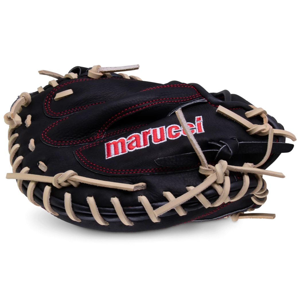Marucci Acadia M Type 220C1 32" Baseball Catcher's Mitt: MFGACM220C1-BK/CM 6 Marucci Acadia M Type 220C1 32" Baseball Catcher's Mitt: MFGACM220C1-BK/CM - Image 4