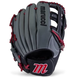 Marucci Caddo S Type 12" Baseball Glove: MFGCADD1200-GY/R