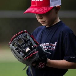 Marucci Caddo S Type 12" Baseball Glove: MFGCADD1200-GY/R -Diamond Sport Gear Online Shop MFGCADD1200 1 52920.1623086661