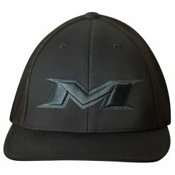 Miken 404M Mesh Trucker Flex Fit Hat: MKNTRK-BBC