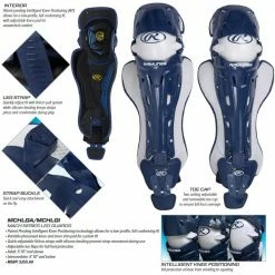 Rawlings Mach Catcher's Leg Guards: MCHLGA / MCHLGI -Diamond Sport Gear Online Shop MachLegGuard