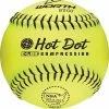 Worth NSA Hot Dot 11" 52/275 Synthetic Slowpitch Softballs: NHD11SY -Diamond Sport Gear Online Shop NHD11SY
