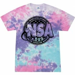 DSG Apparel National Softball Association NSA Crest Tie Dye Short Sleeve Shirt -Diamond Sport Gear Online Shop NSAFLAGLOGO1COLORTIEDYEcottoncandy c162abc3 0798 4252 b938 3e7c92eaeac6
