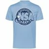 DSG Apparel National Softball Association NSA Dry Fit Light Blue Short Sleeve Shirt -Diamond Sport Gear Online Shop NSAFLAGLOGO2COLOR DarkWhiteonLightColumbiass