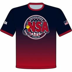 DSG Apparel National Softball Association NSA Fade Sublimated Short Sleeve Shirt