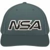 Pacific Headwear NSA Outline Series Graphite Flex Fit Hat: 404M-GRAPHITE 1 Pacific Headwear NSA Outline Series Graphite Flex Fit Hat: 404M-GRAPHITE -Diamond Sport Gear Online Shop NSAOUtlineGraphite