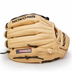 Nokona SKN 12.5" Fastpitch Glove: SKN-V1250 9 Nokona SKN 12.5" Fastpitch Glove: SKN-V1250 -Diamond Sport Gear Online Shop Nokona SKN V1250 Closed Web Finger