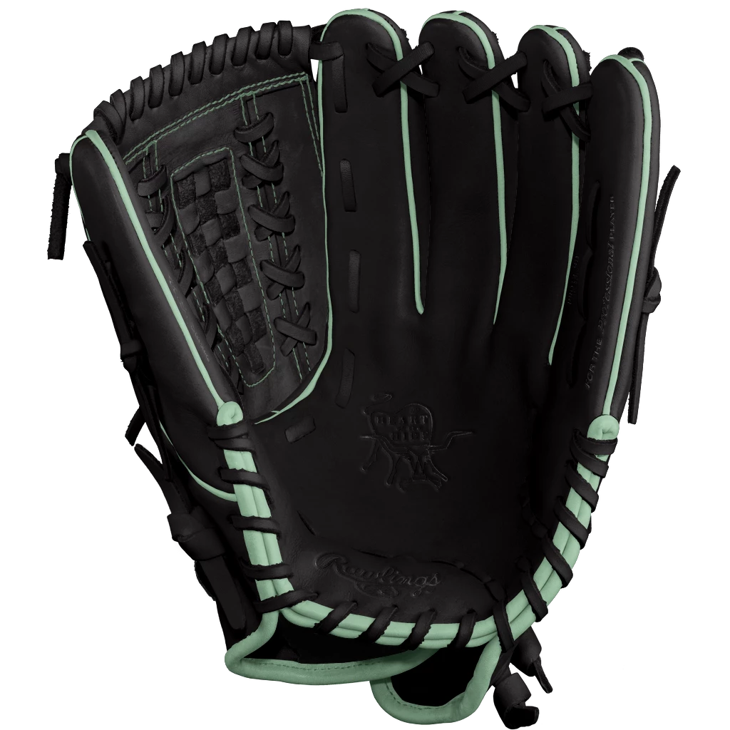 Rawlings Heart of the Hide 12.5" Midnight Mint DSG Exclusive Fastpitch Glove: PRO125SB-18MMDSG 4 Rawlings Heart of the Hide 12.5" Midnight Mint DSG Exclusive Fastpitch Glove: PRO125SB-18MMDSG - Image 2