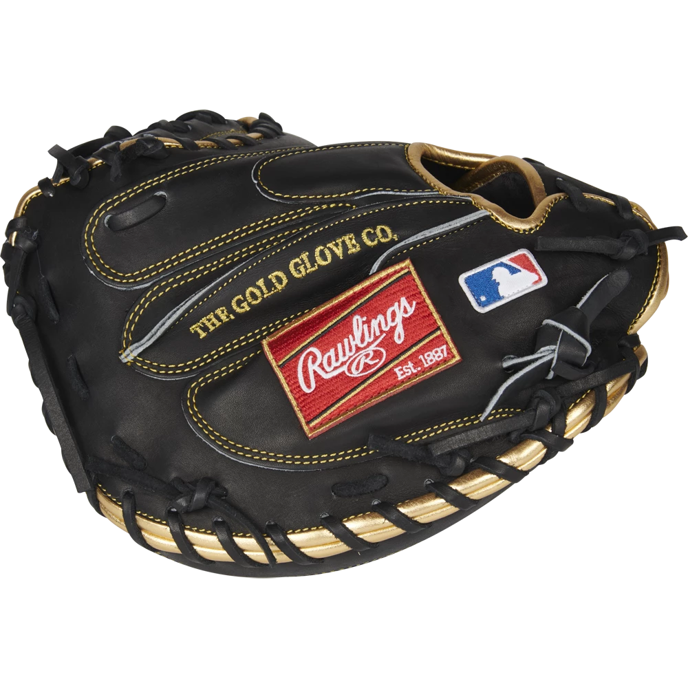 Rawlings Heart of the Hide 33.5" Baseball Catcher's Mitt: PROGS24 6 Rawlings Heart of the Hide 33.5" Baseball Catcher's Mitt: PROGS24 - Image 4