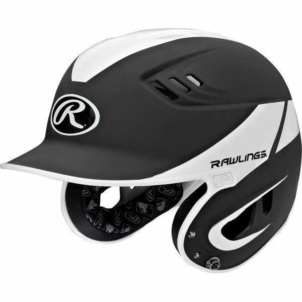 Rawlings Velo 2-Tone Matte Away Batting Helmet: R16A2 3 Rawlings Velo 2-Tone Matte Away Batting Helmet: R16A2