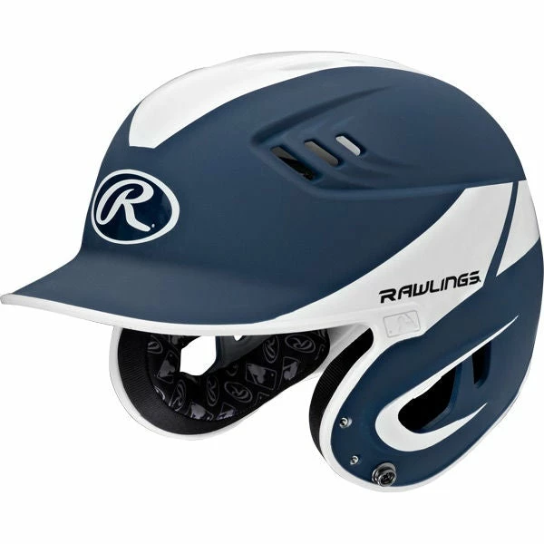 Rawlings Velo 2-Tone Matte Away Batting Helmet: R16A2 6 Rawlings Velo 2-Tone Matte Away Batting Helmet: R16A2 - Image 4