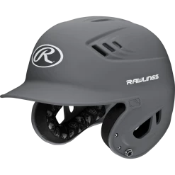 Rawlings Velo Matte Batting Helmet: R16M -Diamond Sport Gear Online Shop R16MJ GR 3quarterleft
