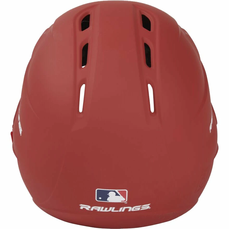 Rawlings R16 Matte Batting Helmet with Universal Jaw Guard: R6R07 9 Rawlings R16 Matte Batting Helmet with Universal Jaw Guard: R6R07 - Image 7