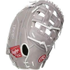 Rawlings R9 12.5" Fastpitch First Base Mitt: R9SBFBM-17G