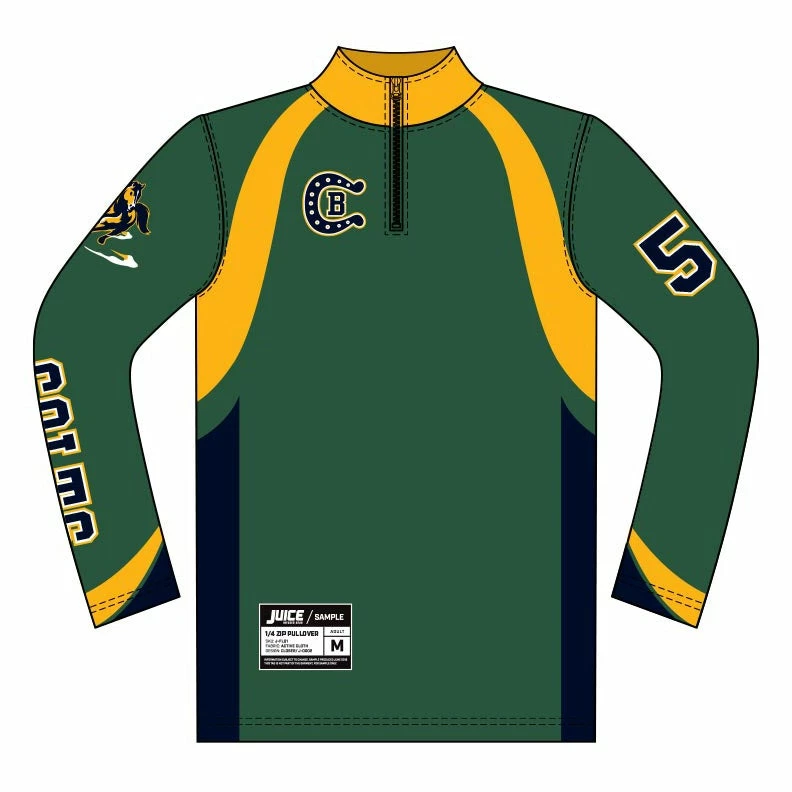 Champro Sports Champro Custom Sublimated 1/4 Zip Pullovers: JUICE 1/4ZIP 4 Champro Sports Champro Custom Sublimated 1/4 Zip Pullovers: JUICE 1/4ZIP - Image 2