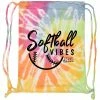 DSG Apparel National Softball Association NSA Softball Vibes Tie Dye Drawstring Bag 1 DSG Apparel National Softball Association NSA Softball Vibes Tie Dye Drawstring Bag -Diamond Sport Gear Online Shop SOFTBALLVIBESTDBAGCURVESeternity
