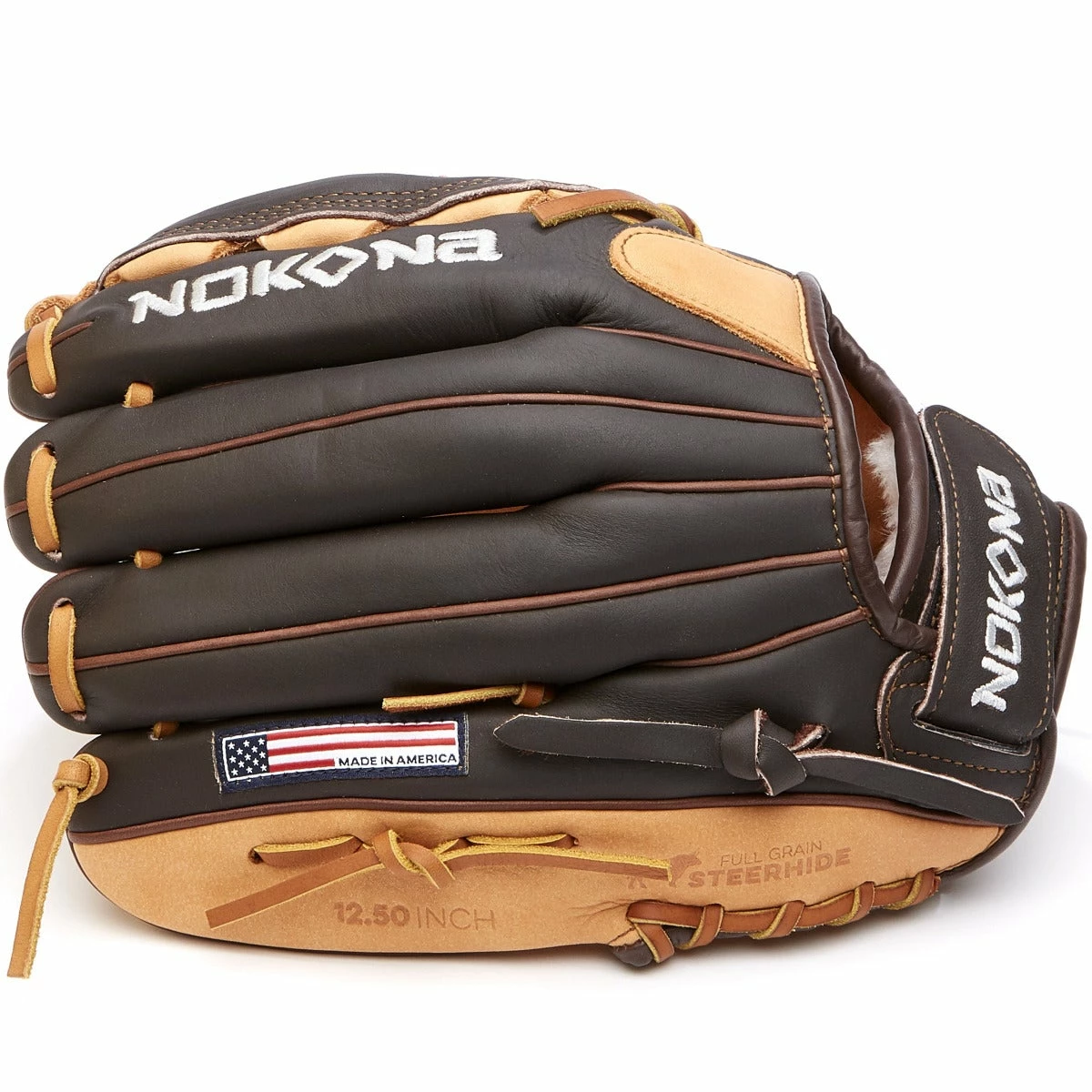 Nokona Alpha 2020 12.5" Fastpitch Glove: S-V1250 6 Nokona Alpha 2020 12.5" Fastpitch Glove: S-V1250 - Image 4