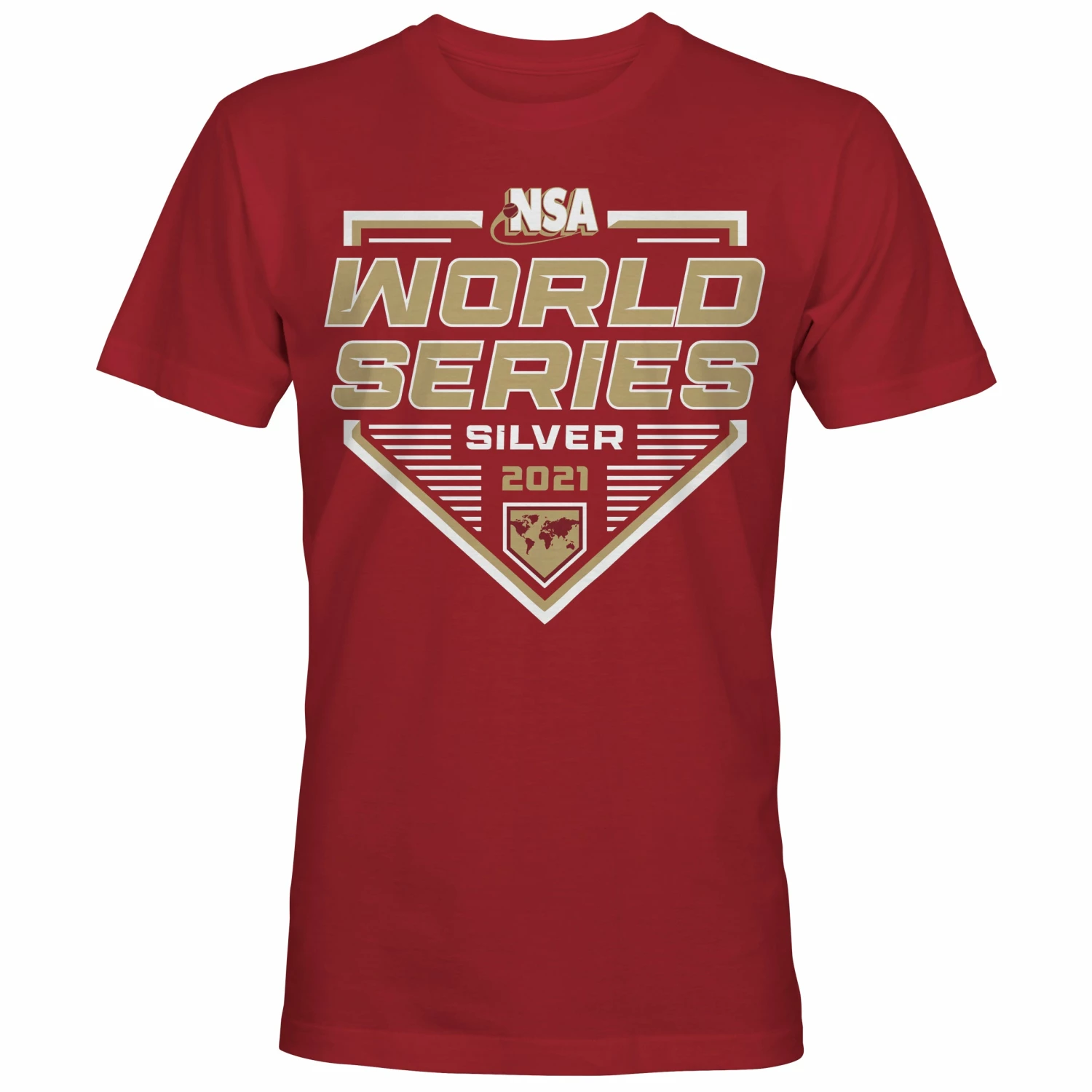 DSG Apparel 2021 NSA Silver World Series Slowpitch Tournament T-Shirt 3 DSG Apparel 2021 NSA Silver World Series Slowpitch Tournament T-Shirt