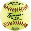 Dudley Non Association Thunder SY 11" 47/375 Synthetic Fastpitch Softballs: 43-712Y 1 Dudley Non Association Thunder SY 11" 47/375 Synthetic Fastpitch Softballs: 43-712Y -Diamond Sport Gear Online Shop Spalding Digital Assets 12408