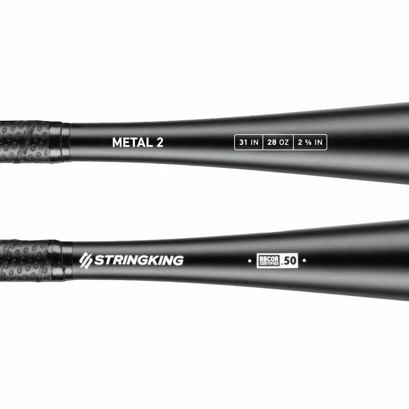 2022 StringKing Metal 2 -3 BBCOR Baseball Bat: SKMTL2BB 5 2022 StringKing Metal 2 -3 BBCOR Baseball Bat: SKMTL2BB - Image 3