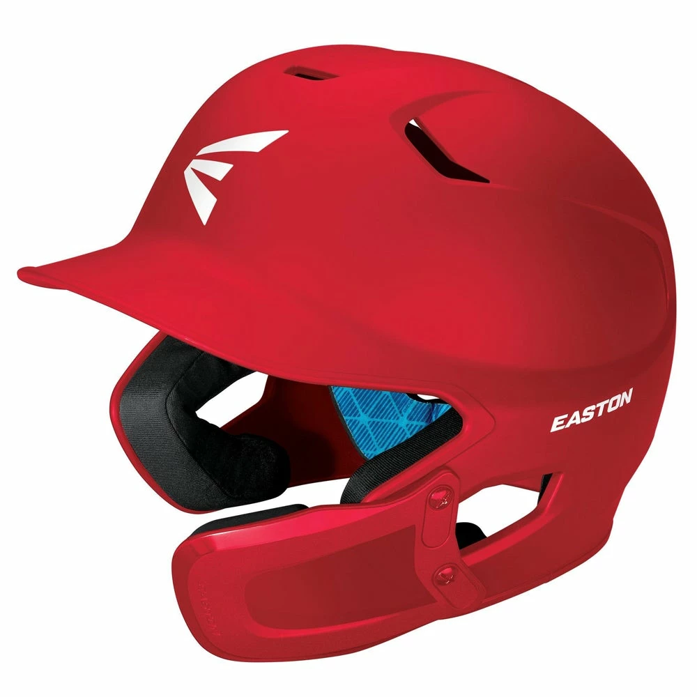 Easton Z5 2.0 Matte Solid Batting Helmet with Universal Jaw Guard: A168539 / A168540 4 Easton Z5 2.0 Matte Solid Batting Helmet with Universal Jaw Guard: A168539 / A168540 - Image 2