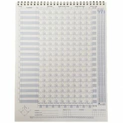 Athletic Specialties Diamond Sport Gear 18 Player Vertical Scorebook: SBB