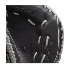 Wilson A2000 FPCM 34" SuperSkin Fastpitch Catcher's Mitt: WBW10021834 16 Wilson A2000 FPCM 34" SuperSkin Fastpitch Catcher's Mitt: WBW10021834 -Diamond Sport Gear Online Shop WBW100218 6 A2000 C FPCM 34 GraySS Black