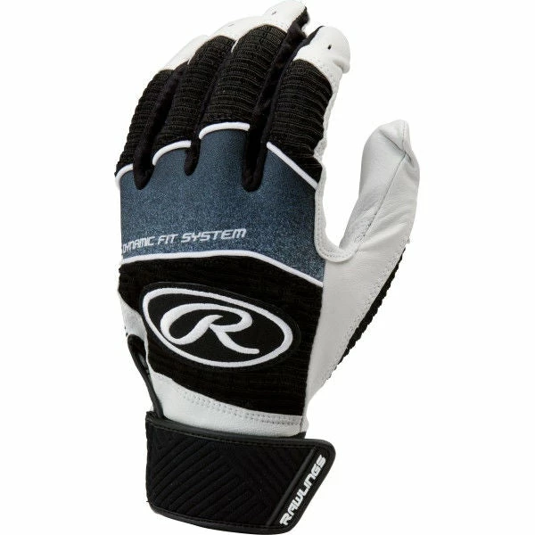 Rawlings Workhorse Youth Batting Gloves: WH950BGY 3 Rawlings Workhorse Youth Batting Gloves: WH950BGY