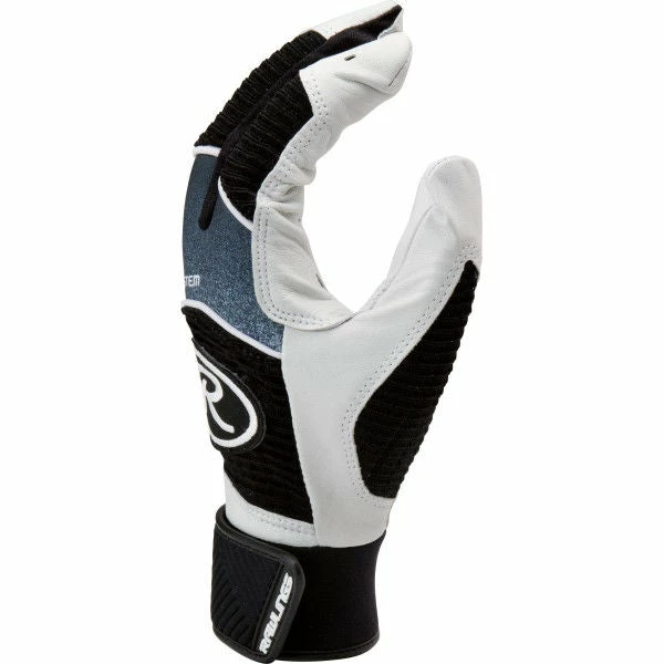 Rawlings Workhorse Youth Batting Gloves: WH950BGY 5 Rawlings Workhorse Youth Batting Gloves: WH950BGY - Image 3