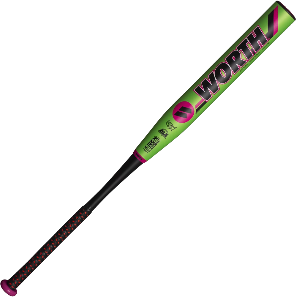2021 Worth Legit Watermelon 13.75" XL Reload NSA / USSSA Slowpitch Softball Bat: WML21U 4 2021 Worth Legit Watermelon 13.75" XL Reload NSA / USSSA Slowpitch Softball Bat: WML21U - Image 2
