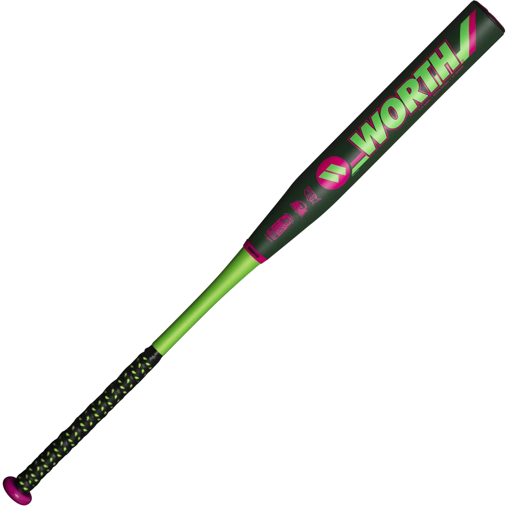 2021 Worth Legit Watermelon 12.75" XL Reload NSA / USSSA Slowpitch Softball Bat: WMLX21U 4 2021 Worth Legit Watermelon 12.75" XL Reload NSA / USSSA Slowpitch Softball Bat: WMLX21U - Image 2