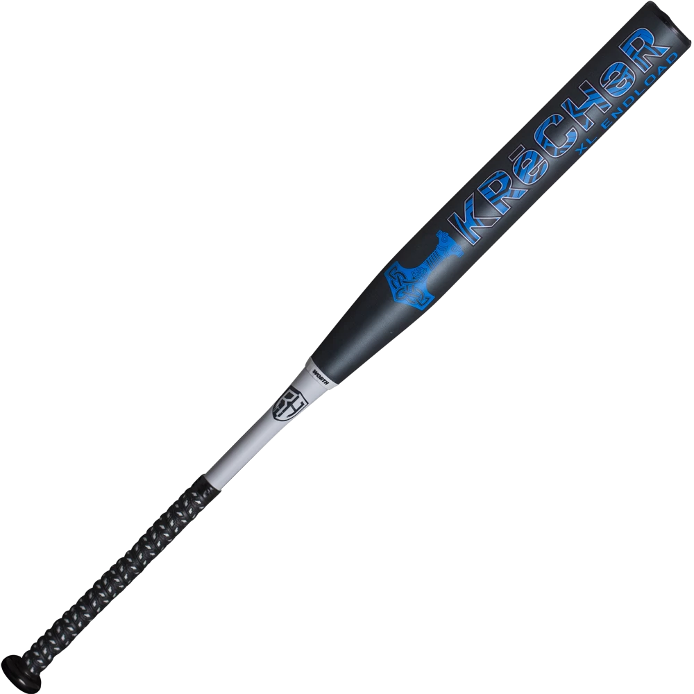 2022 Worth KReCHeR XL 13.5" Endloaded USA Slowpitch Softball Bat: WRH22A 3 2022 Worth KReCHeR XL 13.5" Endloaded USA Slowpitch Softball Bat: WRH22A