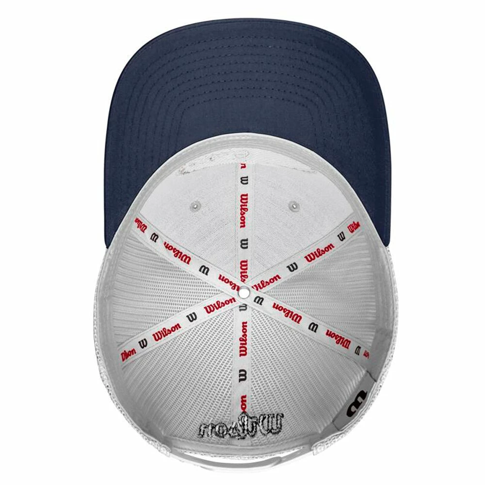 Wilson A2000 Leather Patch Snapback Hat: WTA7115 4 Wilson A2000 Leather Patch Snapback Hat: WTA7115 - Image 3