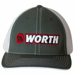 Worth 404M Mesh Trucker Flex Fit Hat: WTHTRK-CWW