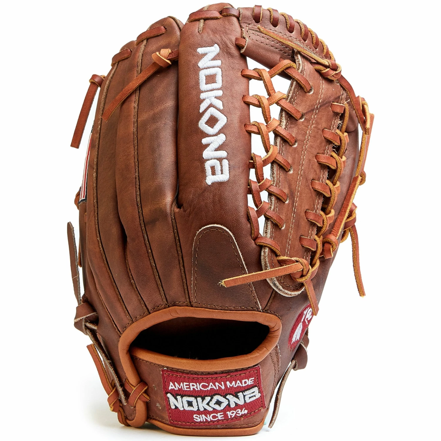 Nokona Walnut 12.75" Baseball Glove: W-1275 3 Nokona Walnut 12.75" Baseball Glove: W-1275