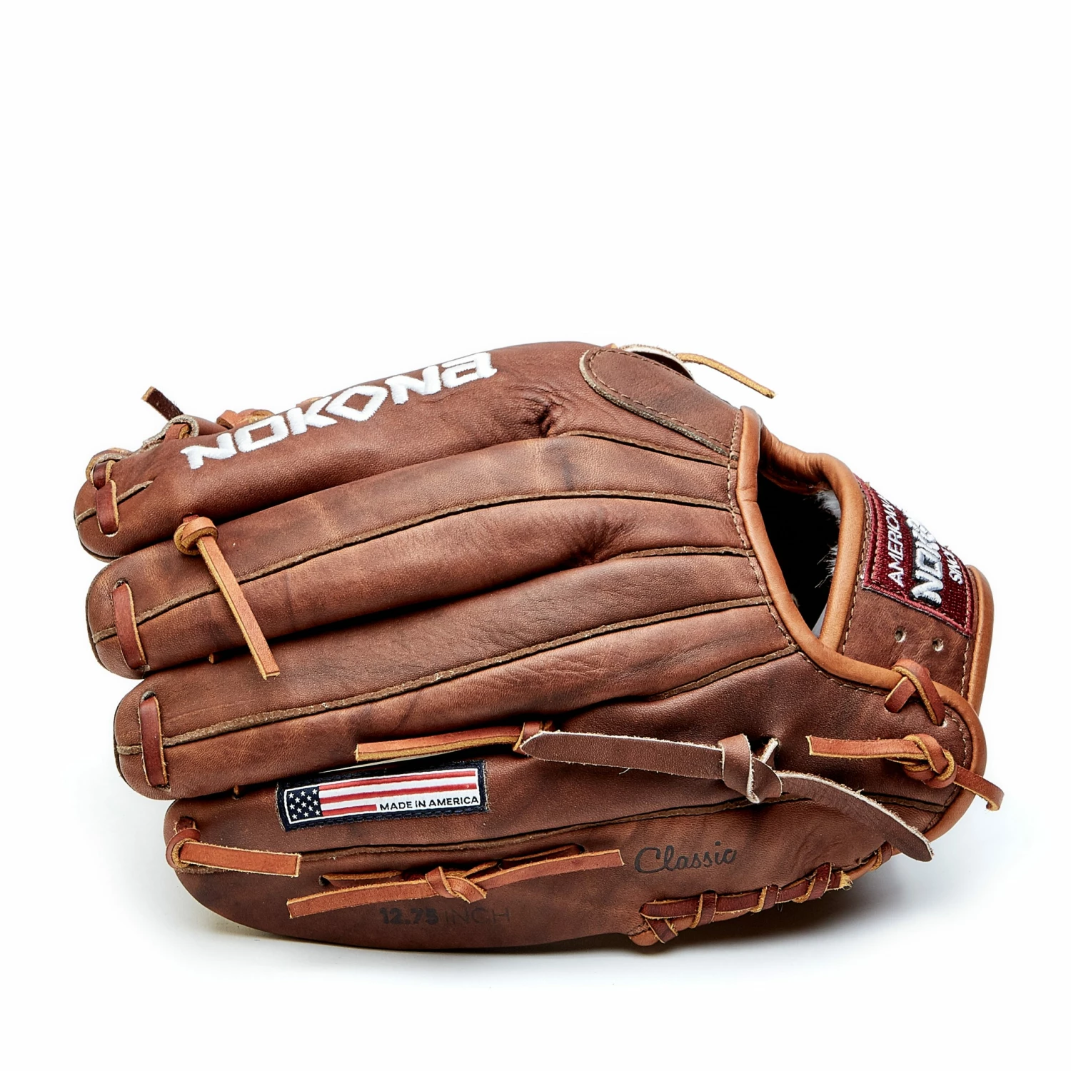 Nokona Walnut 12.75" Baseball Glove: W-1275 6 Nokona Walnut 12.75" Baseball Glove: W-1275 - Image 4