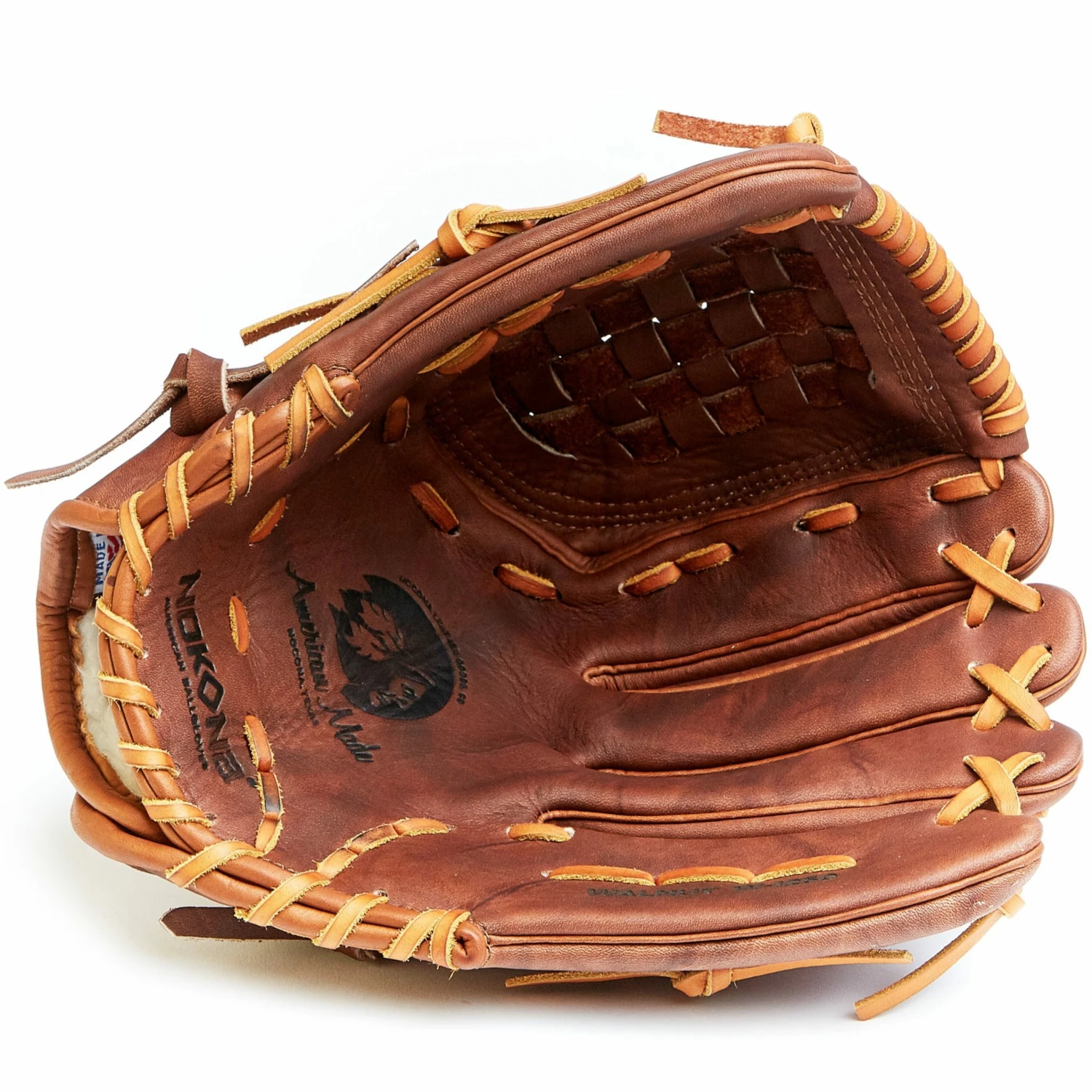 Nokona Walnut 12.5" Fastpitch Glove: W-V1250 4 Nokona Walnut 12.5" Fastpitch Glove: W-V1250 - Image 2
