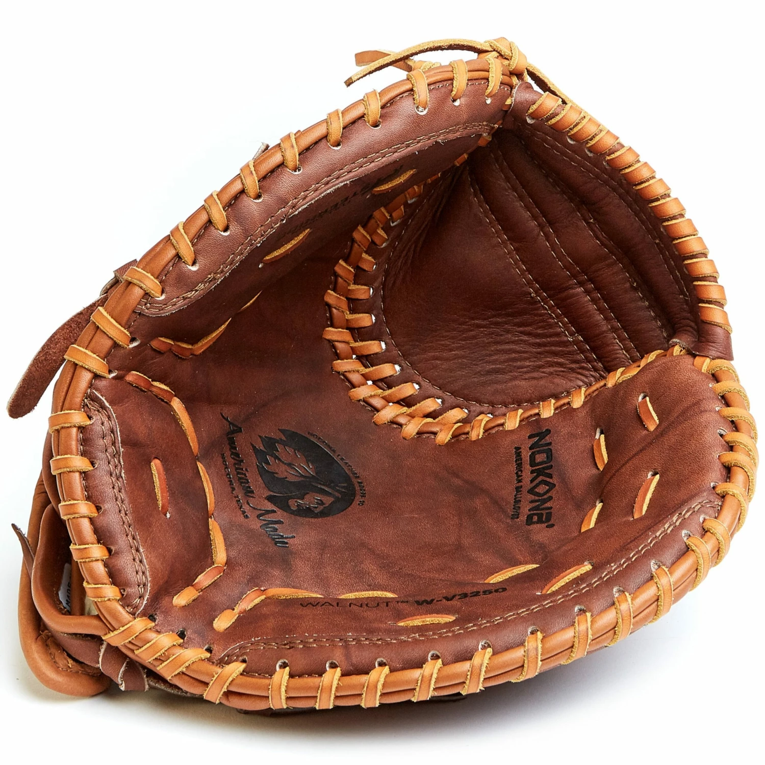 Nokona Walnut 32.5" Fastpitch Catcher's Mitt: W-V3250 4 Nokona Walnut 32.5" Fastpitch Catcher's Mitt: W-V3250 - Image 2
