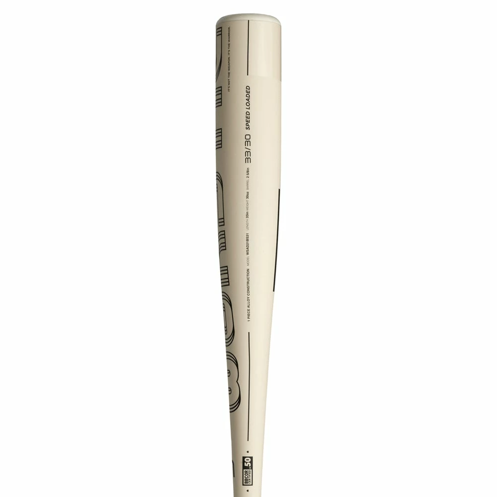 2021 Warstic Bonesaber -3 BBCOR Baseball Bat: MB-BSR-WH-3 9 2021 Warstic Bonesaber -3 BBCOR Baseball Bat: MB-BSR-WH-3 - Image 7