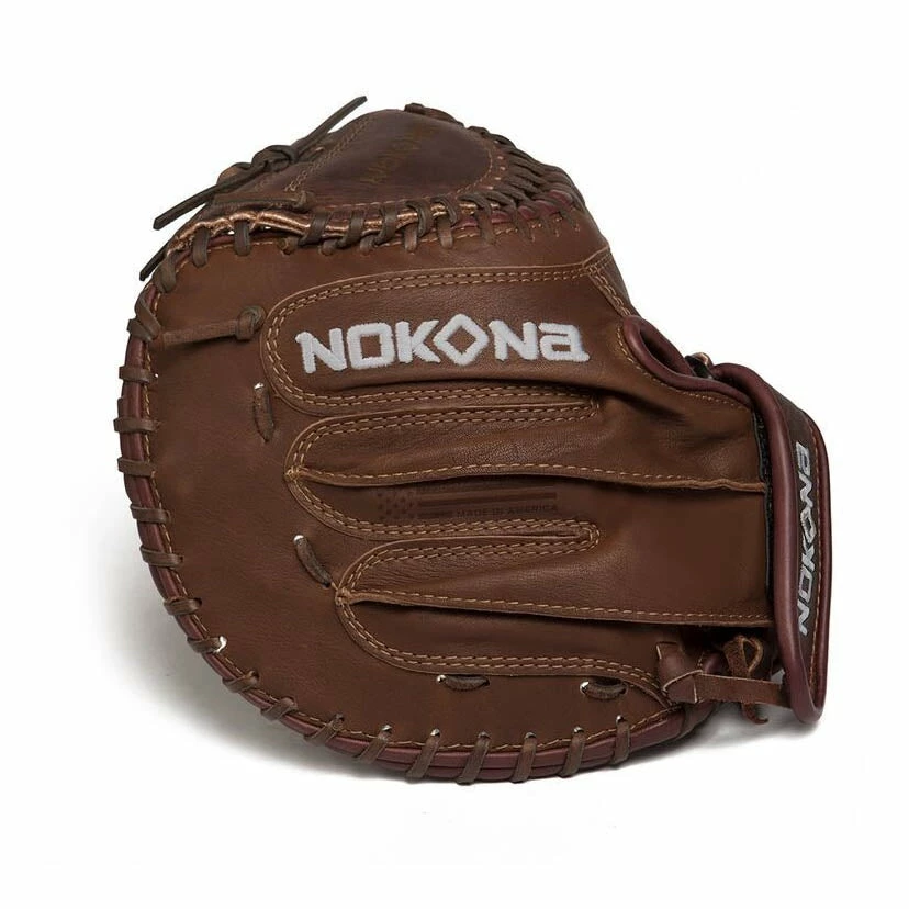Nokona X2 Buckaroo 32.5" Fastpitch Catcher's Mitt: X2-V3250 5 Nokona X2 Buckaroo 32.5" Fastpitch Catcher's Mitt: X2-V3250 - Image 3